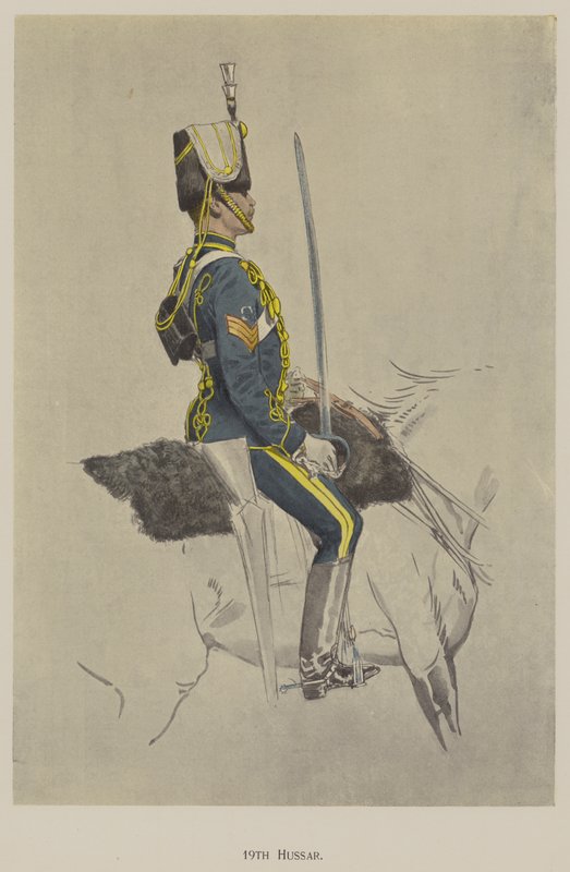 XIX Huzar (Chlor Lit) autorstwa John (after) Charlton