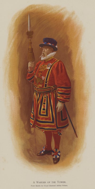 Strażnik Wieży (kolor lito) autorstwa John (after) Charlton