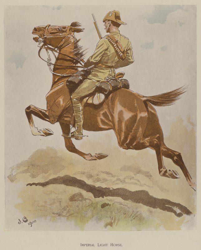 Imperial Light Horse (kolor lito) autorstwa John (after) Charlton