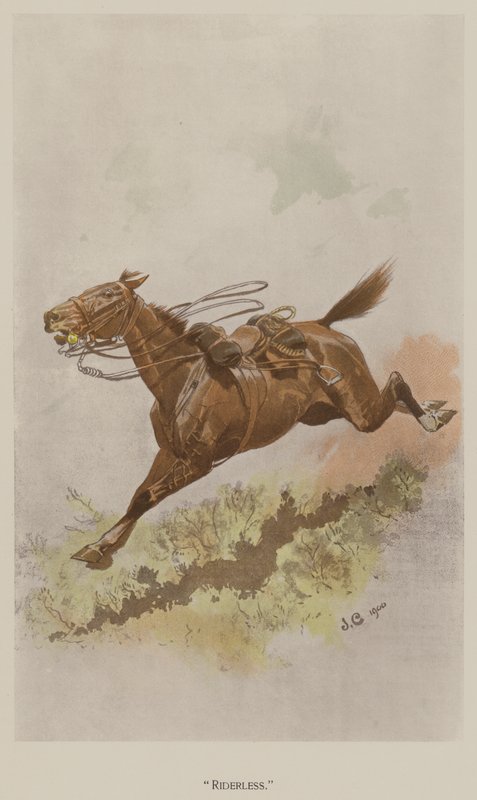 Riderless (kolor lito) autorstwa John (after) Charlton