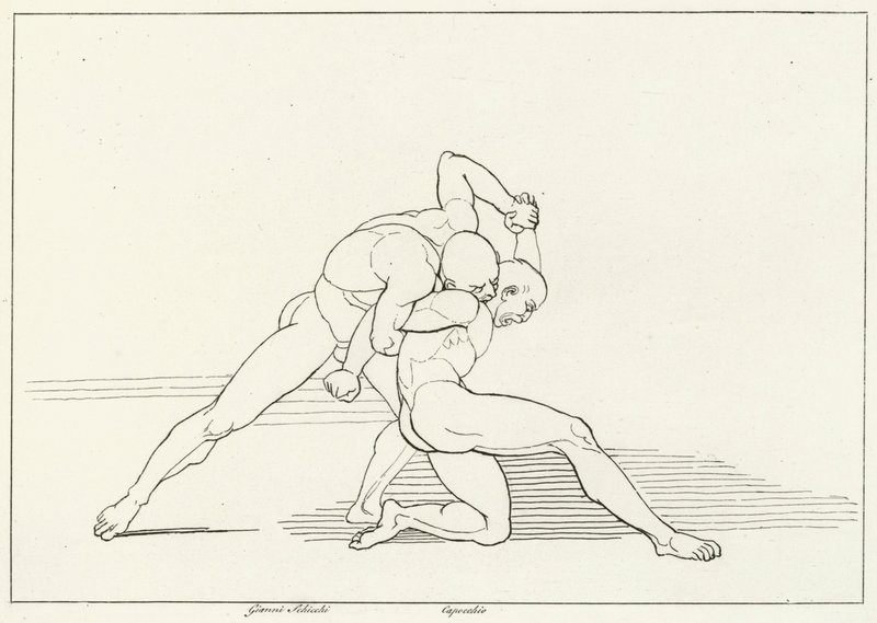 Oszuści, Inferno, Canto 30 (rycina) autorstwa John (after) Flaxman