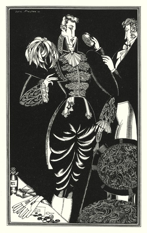 Ilustracja do Don Juana autorstwa Lorda Byrona: stworzona przez młodość, sławę i krawca wojskowego (lito) autorstwa John Austen