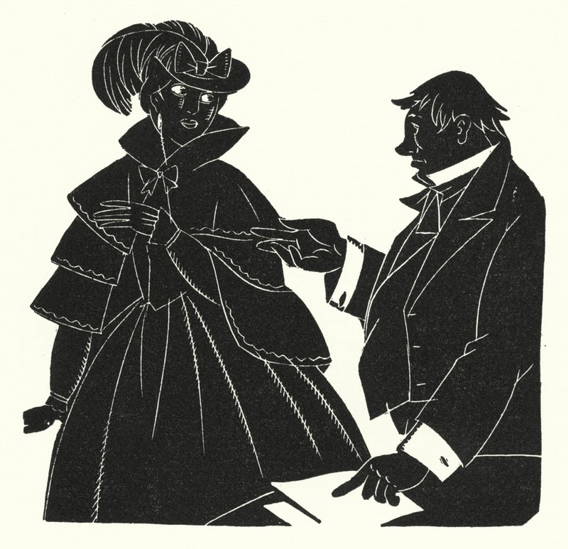 Ilustracja do Madame Bovary autorstwa Gustave