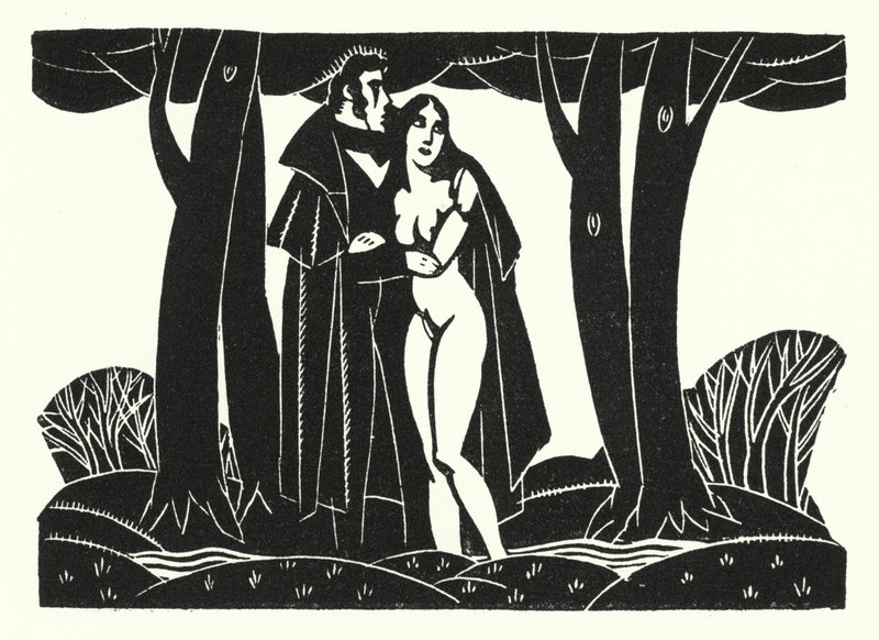 Ilustracja do Madame Bovary autorstwa Gustave