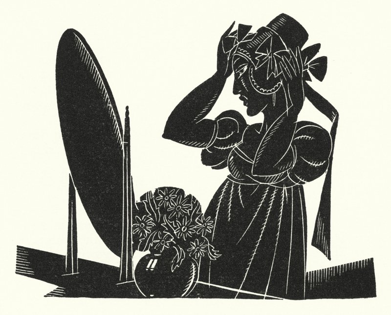 Ilustracja do Madame Bovary autorstwa Gustave