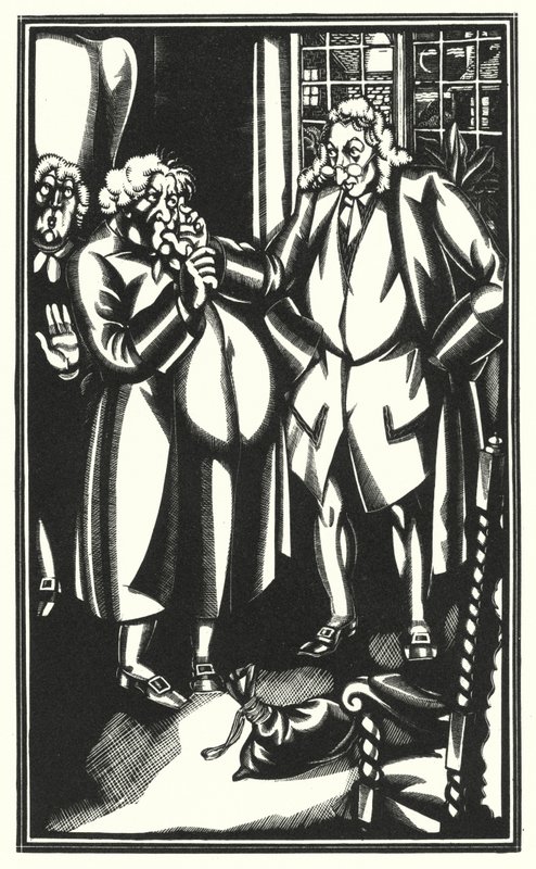 Ilustracja do Tristrama Shandy autorstwa Laurence