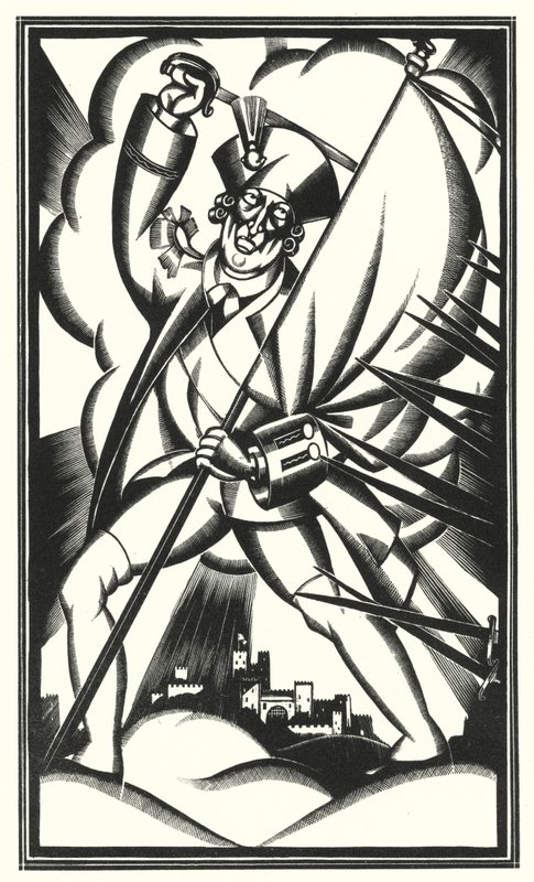 Ilustracja do Tristrama Shandy autorstwa Laurence