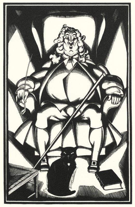 Ilustracja do Tristrama Shandy autorstwa Laurence
