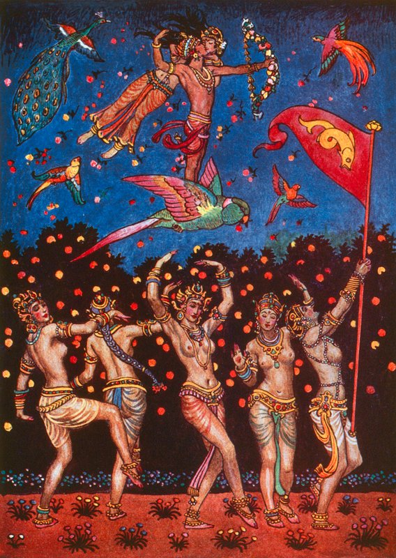 Ogród Kama autorstwa John Byam Liston Shaw