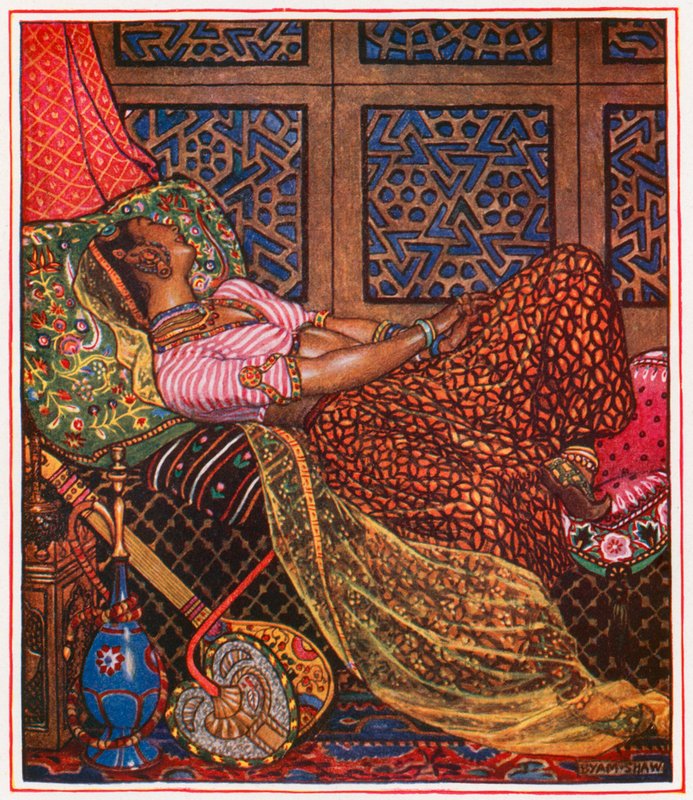 Zira w niewoli autorstwa John Byam Liston Shaw