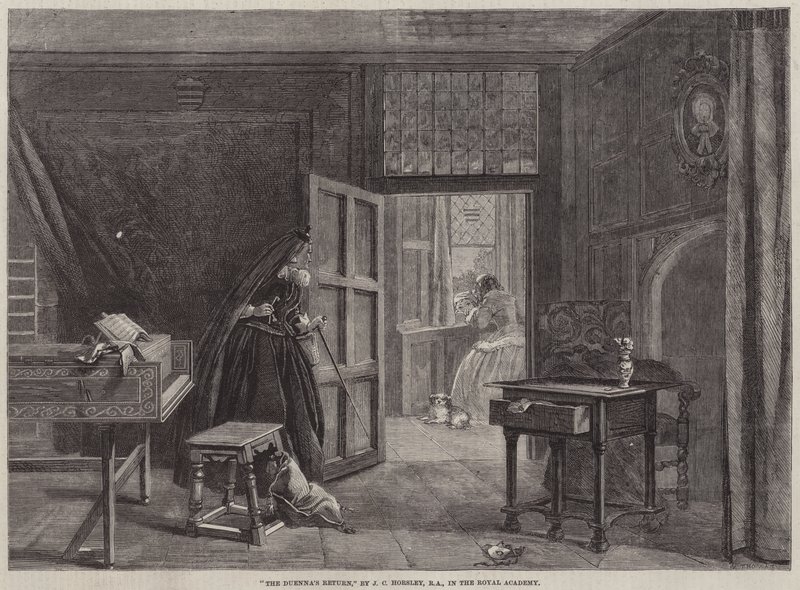 Powrót Duenny autorstwa John Callcott Horsley