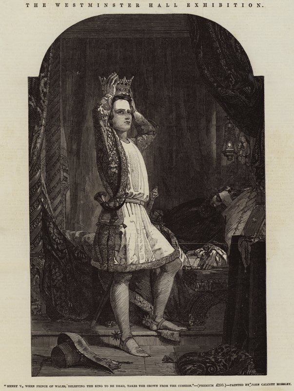 Wystawa w Westminster Hall autorstwa John Callcott Horsley