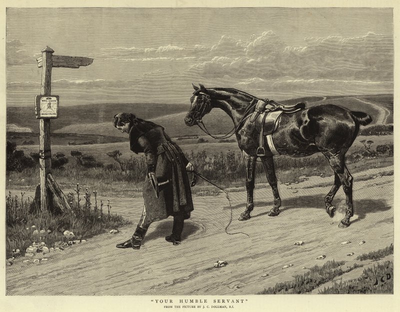 Pański uniżony sługa autorstwa John Charles Dollman