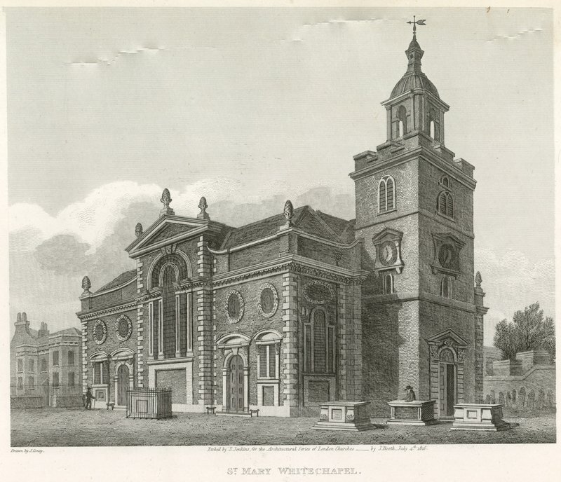 St Mary, Whitechapel, Londyn autorstwa John Coney