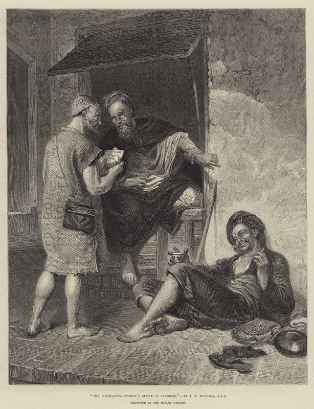 Biuro Poczty Generalnej w Tangerze autorstwa John Evan Hodgson