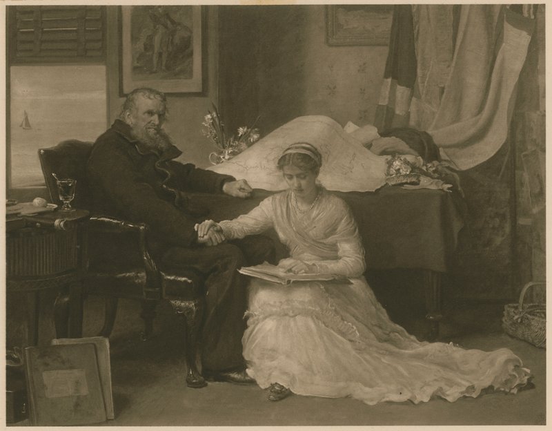 Przejście północno-zachodnie (fotograwiura) autorstwa John Everett (after) Millais