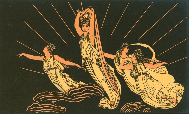 Poranek autorstwa John Flaxman