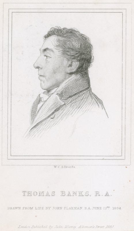 Thomas Banks autorstwa John Flaxman