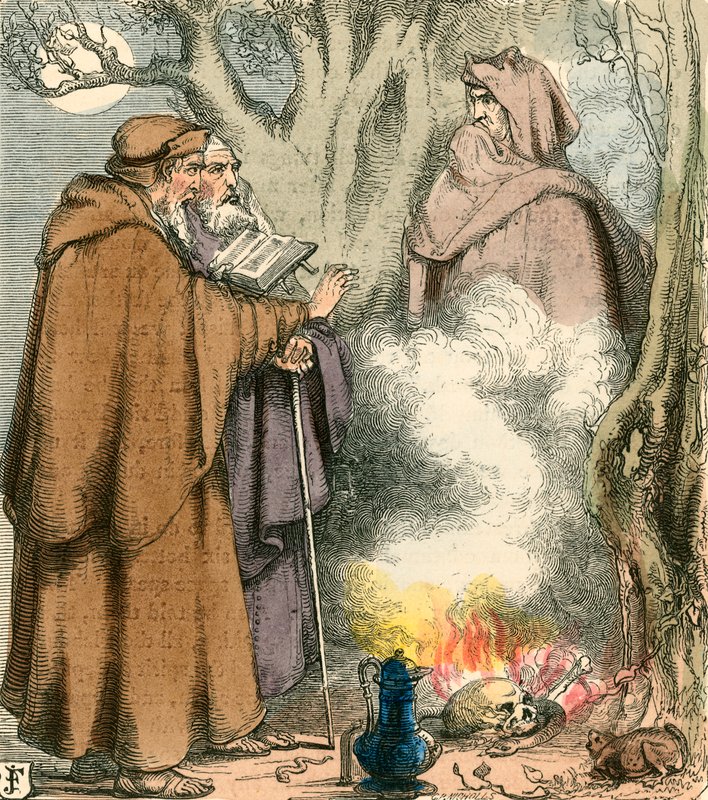 Brat Bacon i Brat Bungay autorstwa John Franklin