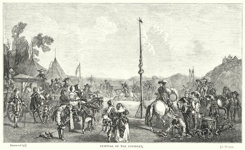 Festiwal Popinjay (grafika) autorstwa John Frederick Tayler