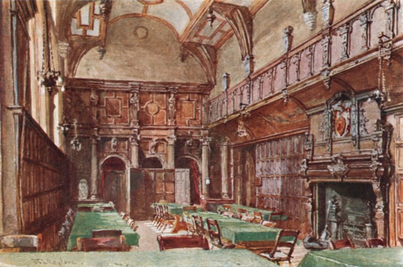 Sala elżbietańska w Charterhouse autorstwa John Fulleylove