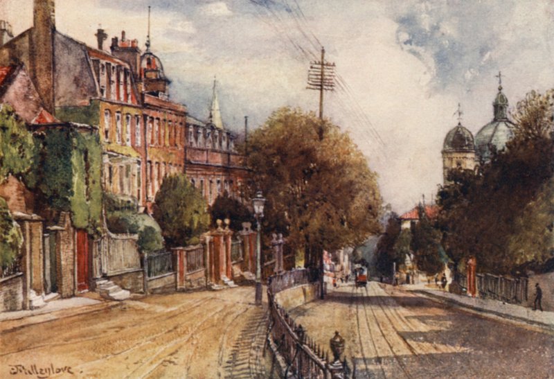 Highgate (kolor lito) autorstwa John Fulleylove