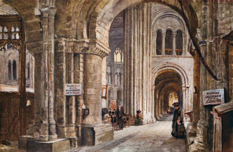 Norman Transept z Great St. Bartholomew