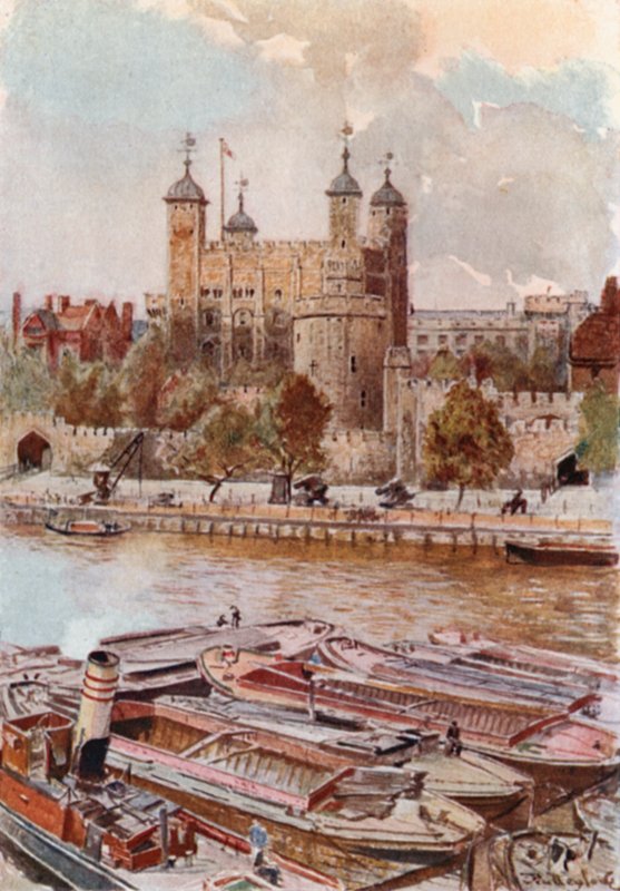 Tower of London autorstwa John Fulleylove