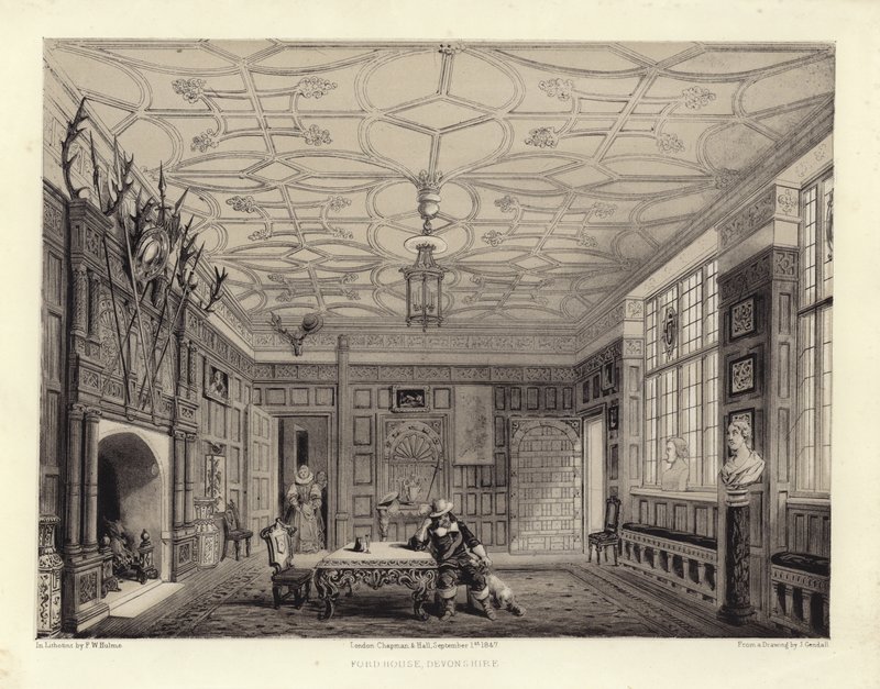 Dom Forda (litotinta) autorstwa John Gendall