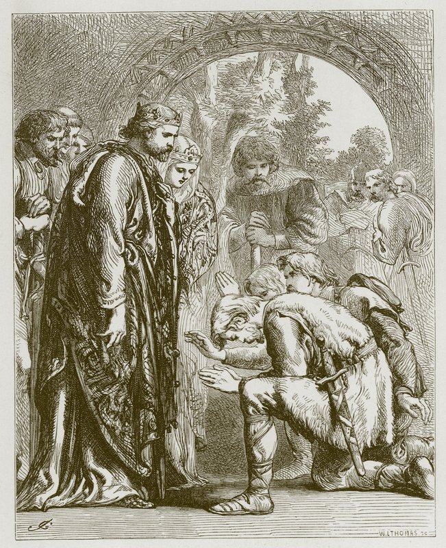 Adam Bell, Clym of the Cloughe autorstwa John Gilbert