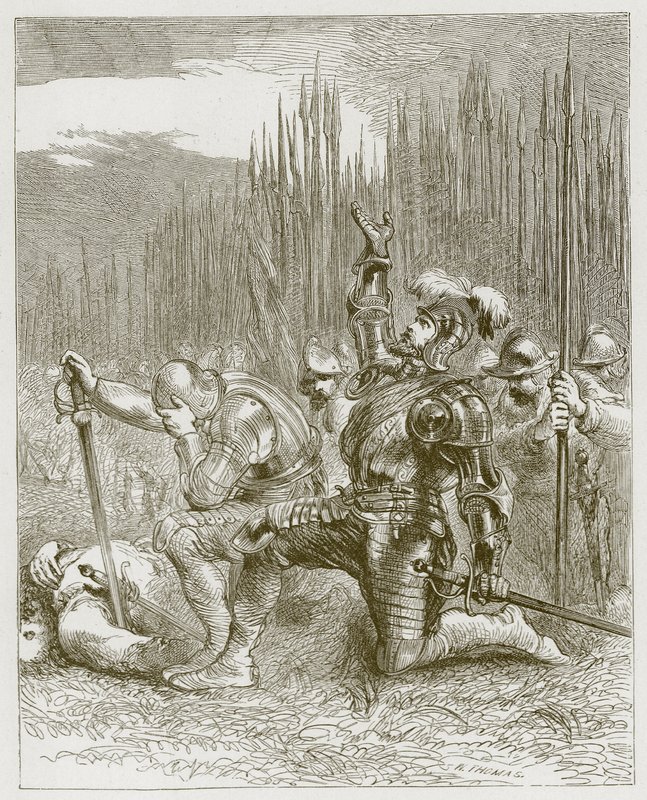 Dzielny lord Willoughby autorstwa John Gilbert