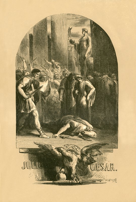 Juliusz Cezar autorstwa John Gilbert