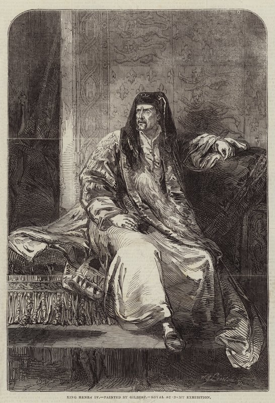 Król Henryk IV autorstwa John Gilbert