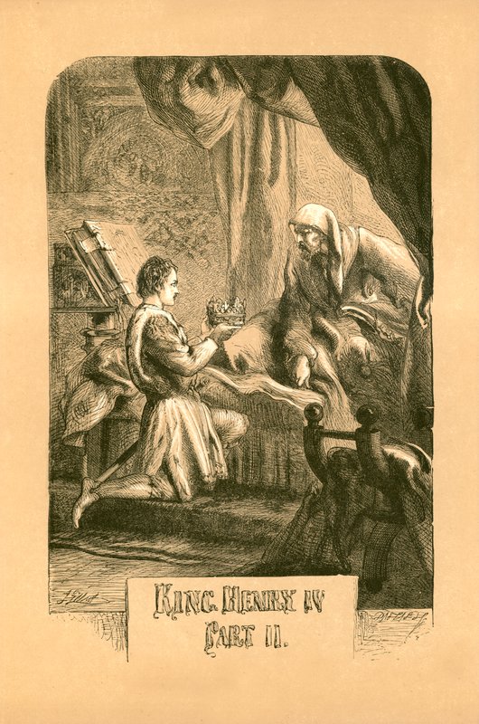 Król Henryk IV, część II autorstwa John Gilbert
