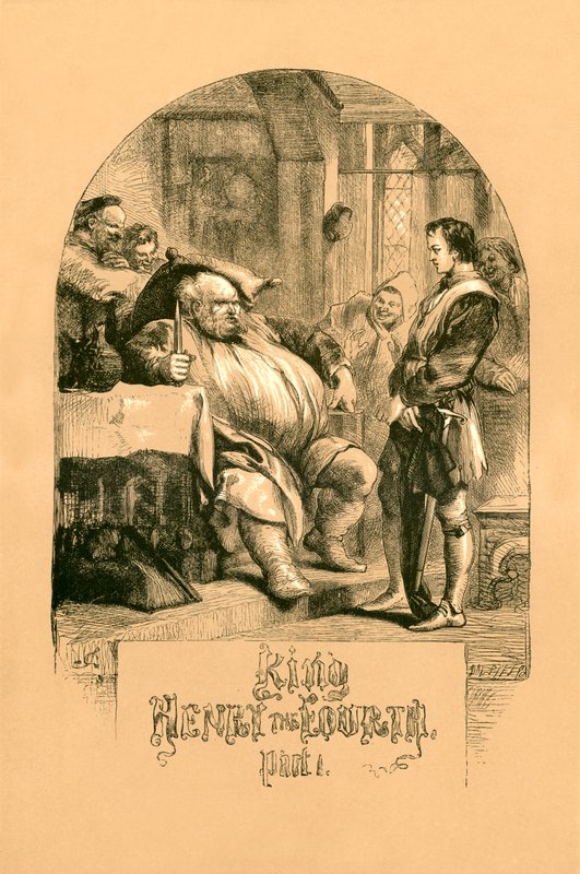Król Henryk IV część I autorstwa John Gilbert