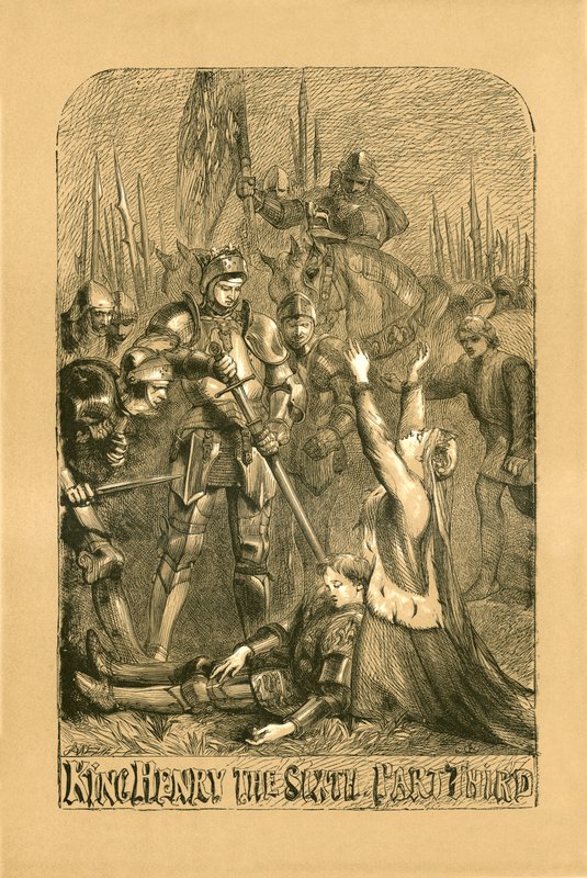 Król Henryk VI, część III autorstwa John Gilbert