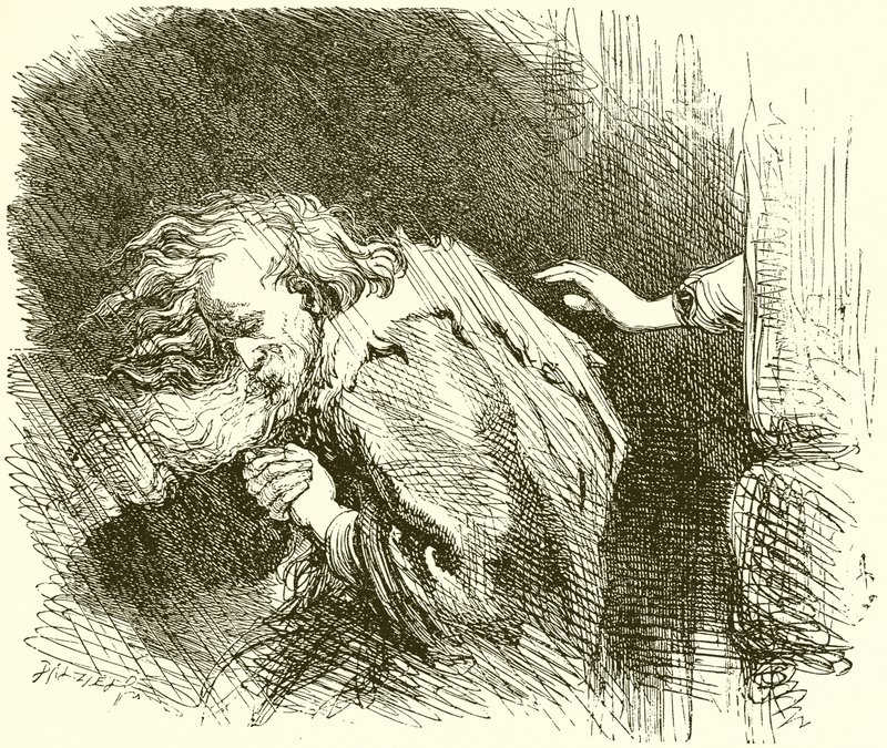 Król Lear autorstwa John Gilbert