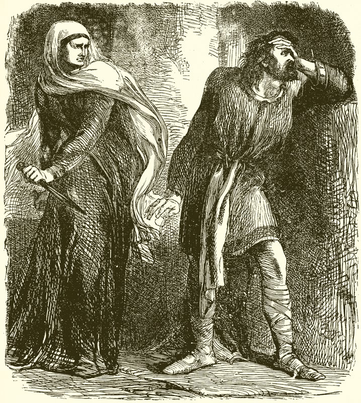 Makbet autorstwa John Gilbert