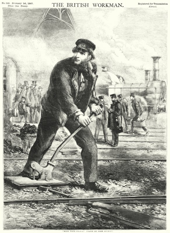 „Uważaj na swoje punkty” (grawerunek) autorstwa John Gilbert
