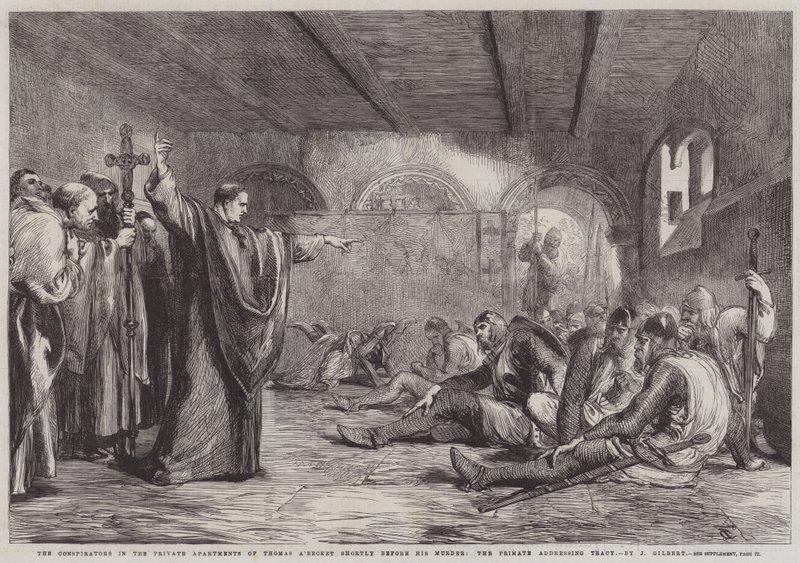 Spiskowcy w prywatnych mieszkaniach Thomasa a