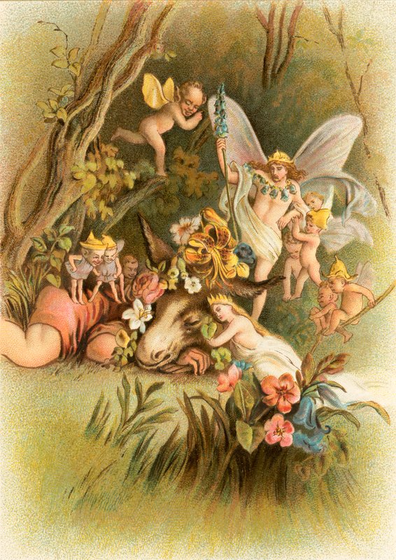 Sen nocy letniej autorstwa John Gilbert