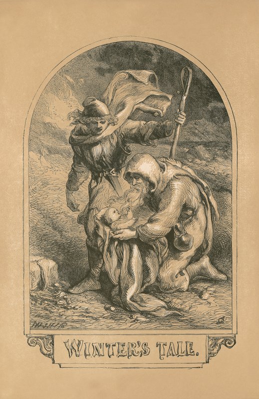 Zimowa opowieść autorstwa John Gilbert
