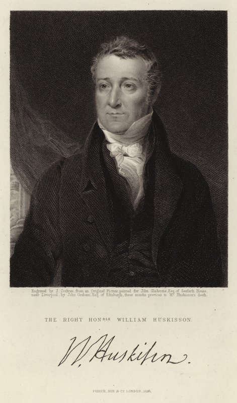 Wielce Szanowny William Huskisson autorstwa John Graham