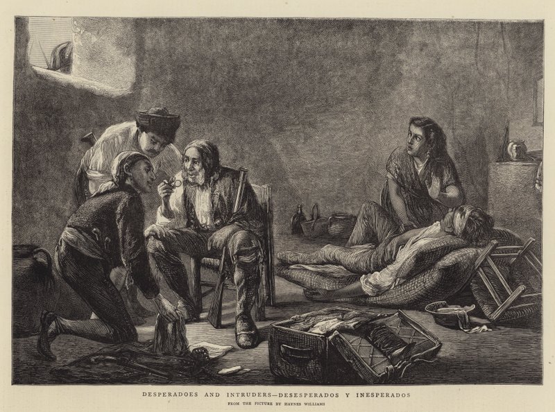Desperadoes and Intruders, Desperadoes y Unesperados autorstwa John Haynes Williams
