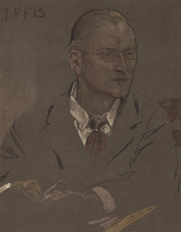 Charles Voysey, angielski architekt i projektant autorstwa John Henry Frederick Bacon