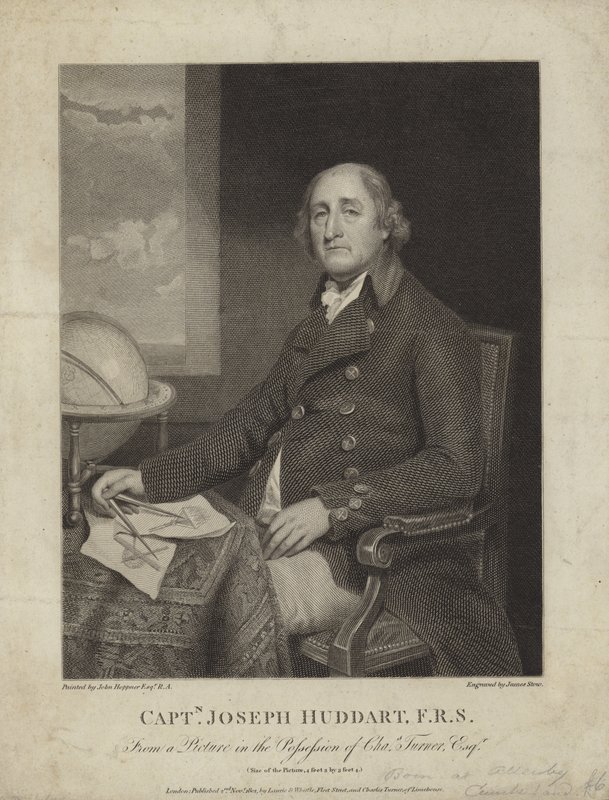 Kapitan Joseph Huddart autorstwa John Hoppner