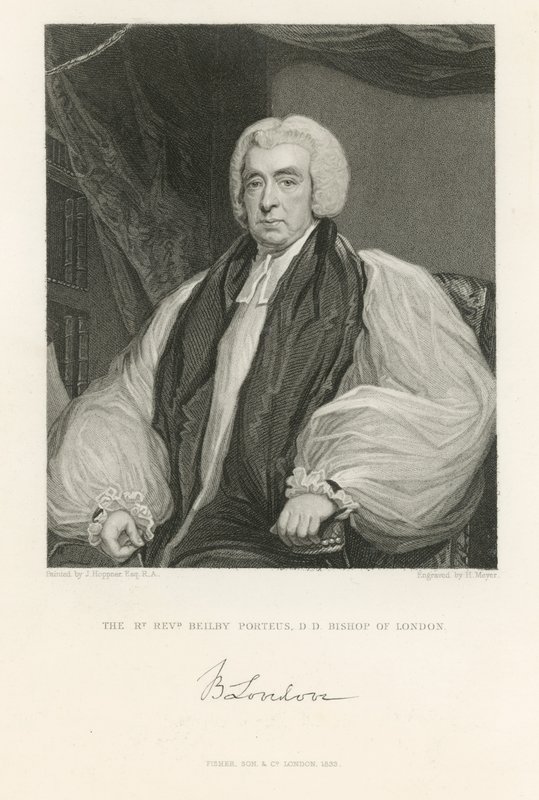 Portret Beilby Porteusa autorstwa John Hoppner