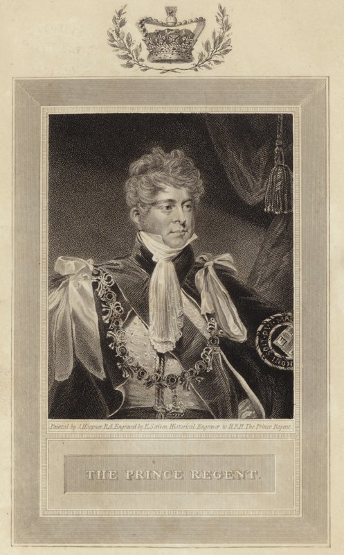 Książę regent, przyszły Jerzy IV autorstwa John Hoppner