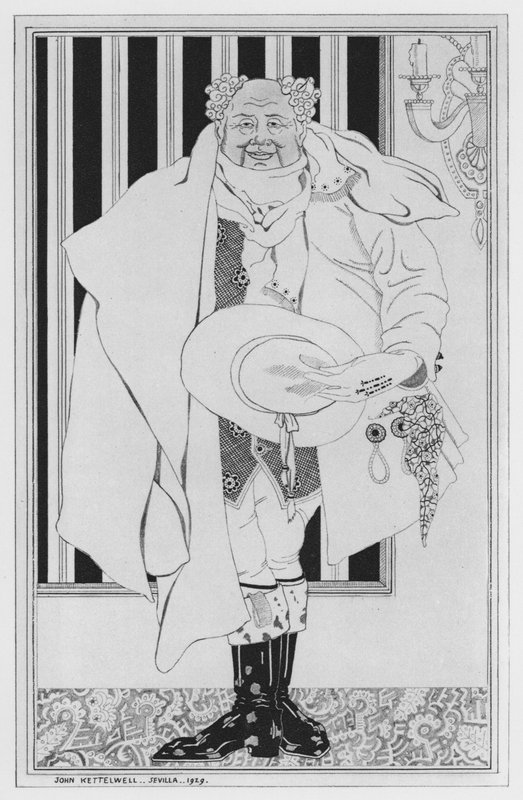 Ilustracja do „Drogi świata” Williama Congreve