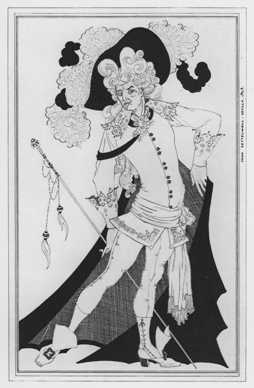 Ilustracja do „Drogi świata” Williama Congreve